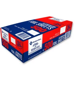 Member's Mark Foil Sheets. 12 x 10.75 (500 ct.)