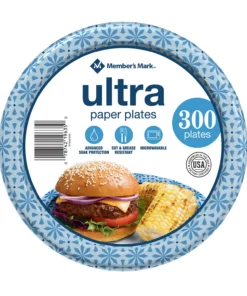 Member's Mark Ultra Lunch Paper Plates (8.5. 300 ct.)