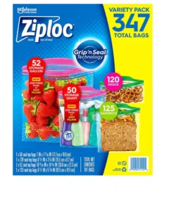 Ziploc Easy Open Bags Variety Pack (347 ct.)