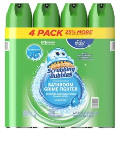 Scrubbing Bubbles Foaming Bathroom Cleaner. Rainshower (25 oz.. 4 pk.)