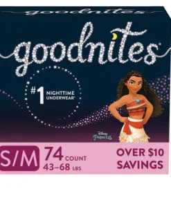 Goodnites Bedtime Underwear for Girls (Choose Your Size)