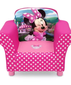 Delta Children Disney Minnie Mouse Upholstered Toddler Chair