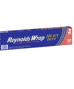 Reynolds Wrap 18 Heavy Duty Aluminum Foil (150 sq. ft./roll. 2 rolls)