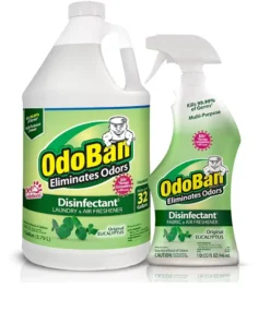 OdoBan Disinfectant & Odor Eliminator. Eucalyptus (1 gal. concentrate + 32 oz. Ready-to-Use Spray)