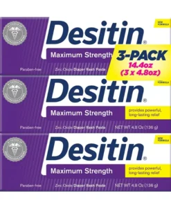 Desitin Maximum Strength Diaper Rash Paste (4.8 oz.. 3 pk.)
