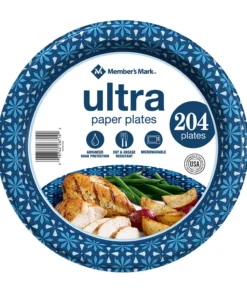 Member's Mark Ultra Dinner Paper Plates (10. 204 ct.)