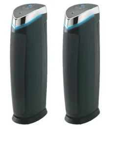 5 in 1 Air Purifier With Pet Pure True HEPA Filter. UVC Sanitizer. Odor Reduction. 2 Pack