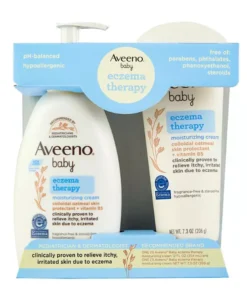Aveeno Baby Eczema Therapy Moisturizing Cream (7.3 oz. and 12 fl. oz.)