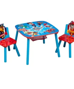 Delta Children Nickelodeon PAW Patrol 3-Pc. Table and Chair Set with Storage