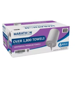 Marathon Centerpull Premium 1-Ply Paper Towels (303 sheets/roll. 6 rolls)