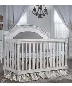 Evolur Julienne 5-in-1 Convertible Crib Grey