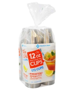 Member's Mark Clear Plastic Cups (12 oz.. 172 ct.)