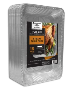 Member's Mark Aluminum Steam Table Pans. Full Size (18 ct.)