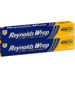 Reynolds Wrap 12 Non-Stick Aluminum Foil (130 sq. ft./roll. 2 rolls)