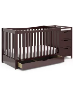 Graco Remi 4-in-1 Convertible Crib And Changer (Choose Your Color)