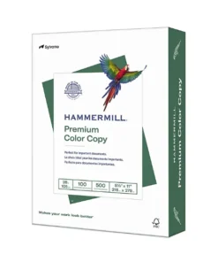 Hammermill - Copier Paper. 100 Brightness. 28lb. 8 1/2 x 11. Photo White - 500/Ream